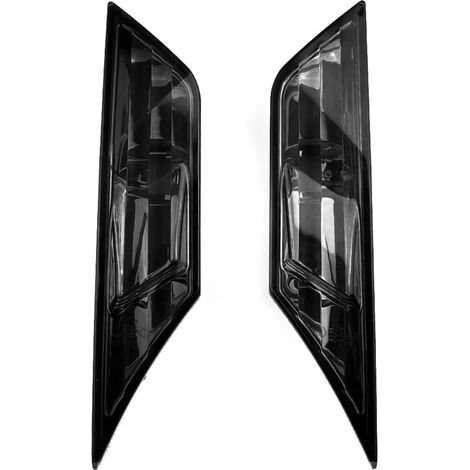 Feux de Jour Clignotant pour Civic 2016 2017 2018 Feu De Position Latéral LED Fumé Feux Signalisation Latéraux Feux De Position Lentille De Lampe avec Ampoule LED Voiture de Clignotants
