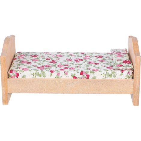 1 ensemble de meubles miniatures pour lit de poupée, adorables accessoires de jeu miniatures à monter soi-même pour poupées d'enfants