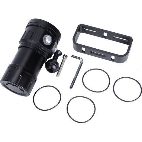 IPX8 18000lm 500M Waterproof Flashlight Underwater Light Outdoor Camping (1/5)
