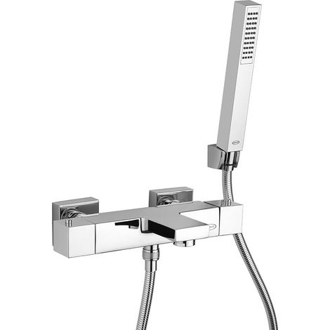 Miscelatore vasca esterno Twinkle termostatico in ottone cromo di (1/2)