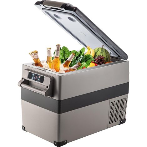 Glacière électrique voiture 45L – compresseur -20°C à 20°C, 12/24V & 110–240V, grande capacité pour camping et voyage (1/5)