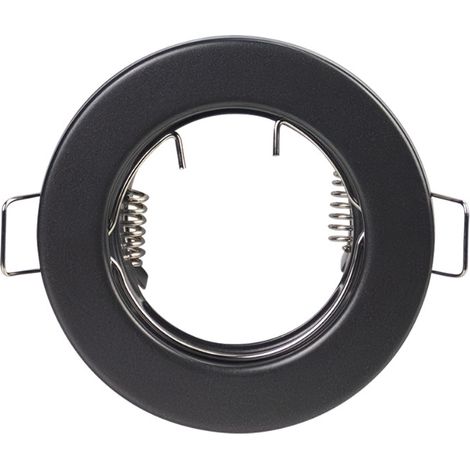 Support de lampe encastrée Douille circulaire GU10 IP20 Ø7.8x3cm SECOM