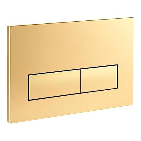 Geberit Sigma 01/20/30 UP320 UP300 Dual Flush Flush Plate, Matte Gold