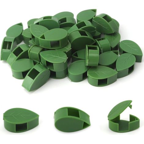 40pcs Wall Plant Clips, Climbing Plant Clips, Wall Climbing Plant Clips, Invisible Leaf Clips for Plants, Garden Wall Plant Clips, Support Clips for Climbing Plants, Plant Attachment (1/5)