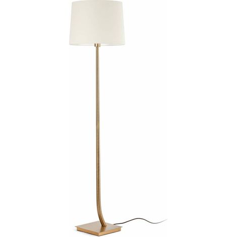 Faro REM - Stehlampe Round Tappered Shade Beige, E27 (1/3)