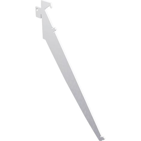 Ladenbausystem Single/Twin Konsole schräg 300 mm chrom