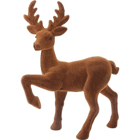 Figurine Cerf - Modèle Animal Réaliste avec Base Magnétique et Cornes Remplaçables - Décoration Bureau Maison - 1 Pièce (1/5)