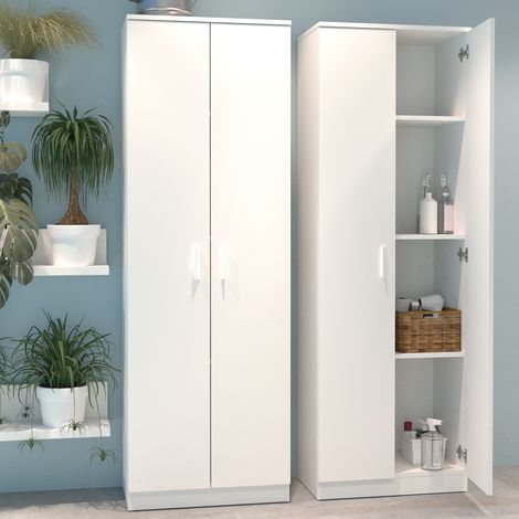 MUEBLES PITARCH Armario Multiusos 2 Puerta Blanco - ref: 1114-AR (1/5)