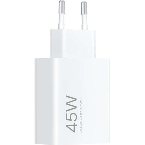 Caricabatterie da parete TurboCharge USB-A da 45 W - Bianco (1/2)