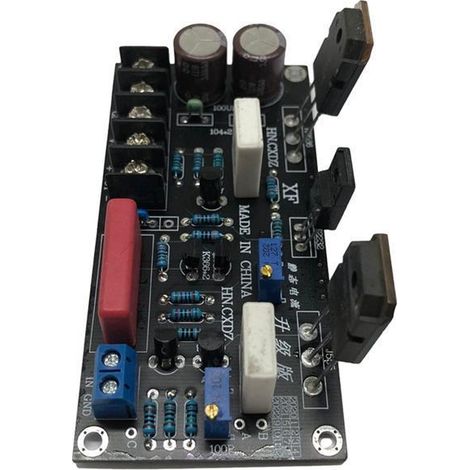 Carte d'amplificateur de puissance MOSFET à couplage direct 30 W, qualité audiophile pure classe A, produit fini de circuit imprimé d'amplificateur de puissance pur (1/4)