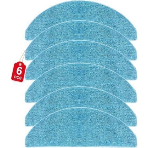 6 Microfiber Wipes for Conga 7490 Immortal/8290 Immortal Broom - Reusable & Washable (1/5)