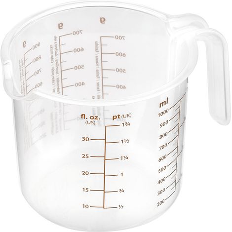 Messbecher mit Ausgießer Delícia spülmaschinengeeignet und NICHT mikrowellengeeignet 0,5l TESCOMA (1/2)