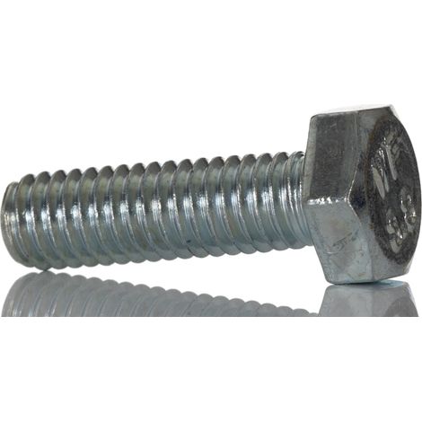 Vis à tête hexagonale Acier, M6 x 20mm ( Prix pour Paquet de 500 )