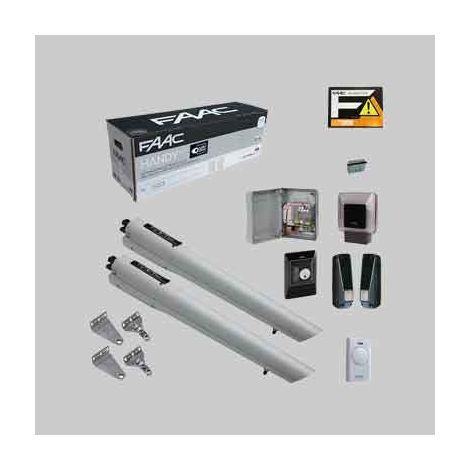 KIT MOTORE PER CANCELLI BATTENTI 'HANDY' FAAC - FAAC