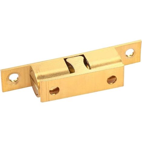 Loquet de porte d'armoire en laiton avec bille acier galvanisé et (1/5)