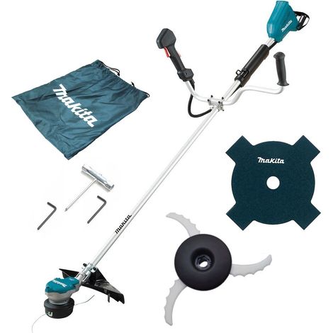 Makita DUR368AZ Twin LXT 18v 36v Li-Ion Brushless Brush Cutter Bare + 2 Blades (1/5)