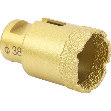 Diamant-Lochsägenaufsatz zum Löten und Bohren von Marmor und Beton, M14 38 mm (1/5)
