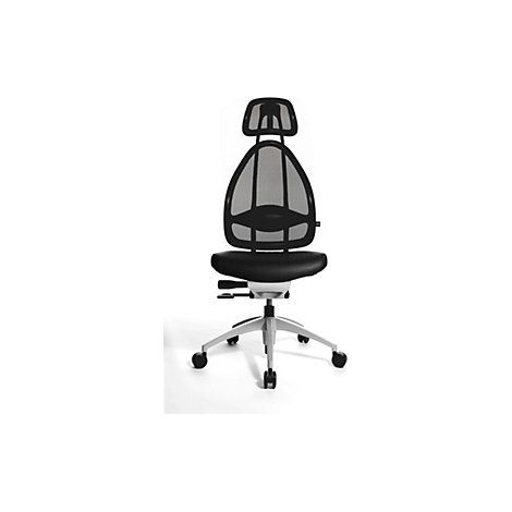 Silla giratoria de oficina de diseño  respaldo reticulado con