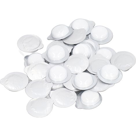 100 Comprimés Nettoyants Concentrés Ultra-Puissants pour Pare-Brise Voiture - Pastilles Effervescentes Blanches (1/5)