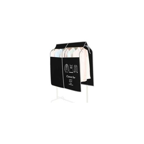 Housse de protection transparente 90x110 cm pour vêtements, anti-poussière, chemises, robes, costumes – (1/5)