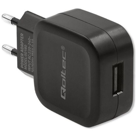 Qoltec Wandladegerät 12W 5V 2,4A USB (1/5)