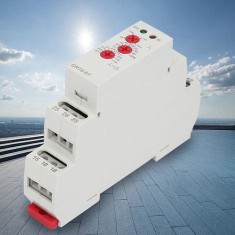 GRT8‑ST Temporisateur de démarrage progressif étoile-triangle pour démarreur moteur (AC380V, AC400V, AC415V) (1/5)