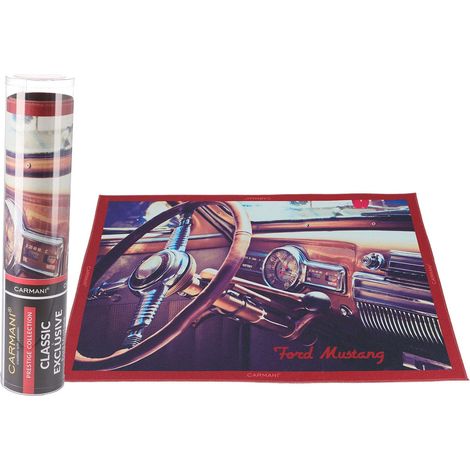 Mantel individual - Clásico y exclusivo, Ford Mustang - interior (carmani)
