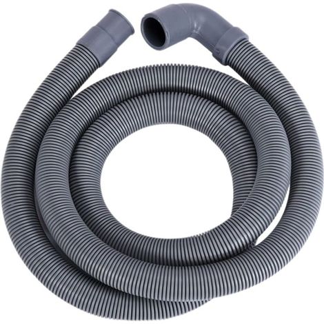 Tuyau de vidange flexible 1 m pour machine à laver et lave-vaisselle – Plastique PP résistant au vieillissement – Diamètre 22-23 mm (1/4)