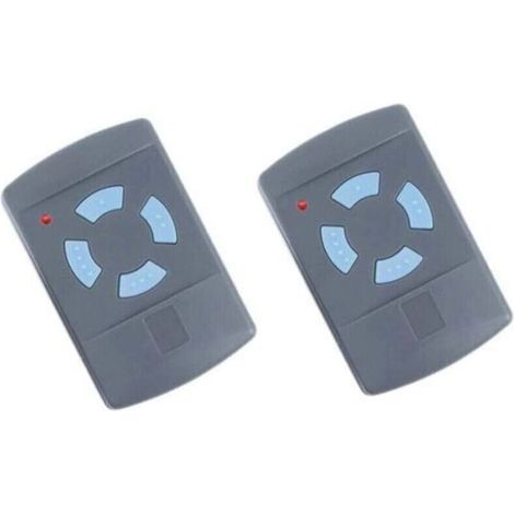Télécommande de Garage Sdre HSM4 868 MHz avec 4 Boutons Couleur Bleue Remplacer Les émetteurs Hormann 868 MHz HS4 HSM2 HSP4 868 HS1 868 Tubauto HSM4 868 Tubauto HS4 868Fréquence, 2PACK (1/5)