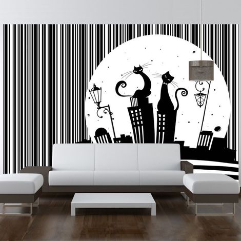 Papier Peint "Cat's Melody" 280 x 400 cm (1/2)
