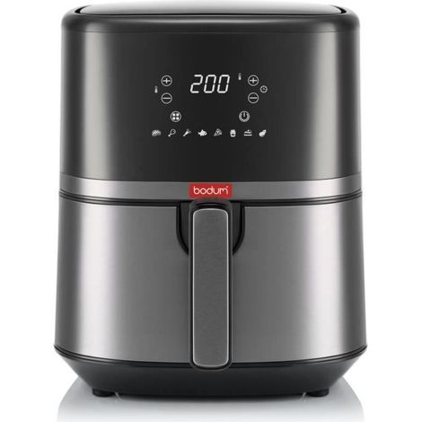 Friteuse électrique a air pulsé - BODUM - MELIOR - 4,5 l - 1500 W - Noir (1/4)