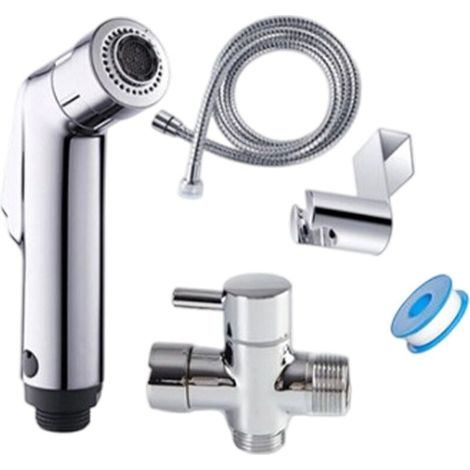 Pulvérisateur Bidet Douche Main Shattaf - Kit Hygiène Complet pour WC et Toilettes