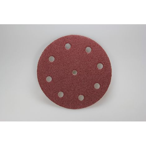 Disque Auto Agrippant Diamètre 125 Grains Fins 120 SEA 8+1 Trous