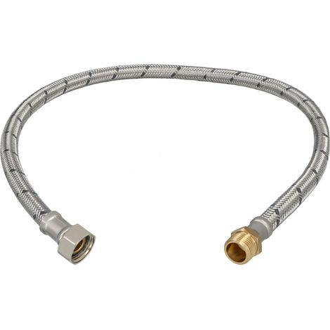 Raccordo flessibile femmina-maschio da 3/8” per rubinetti da 60 cm (1/5)