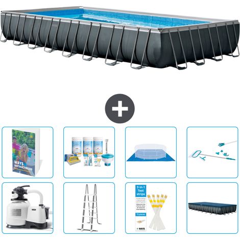 Ultra XTR Pool Rechteckig - 975x488x132 cm - 9-teilig S615 (1/4)