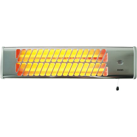 Estufa SVAN SCEH1500HM   Eléctrica, Tubo halógeno, 1500W, Coloca
