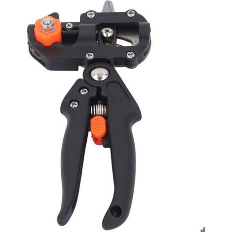 Kit d'outils de greffage professionnels, sécateur de jardin, ensemble de cisailles manuelles 2 en 1 pour arbres fruitiers. (1/5)