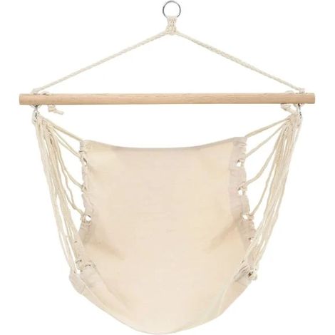 Hamac pliant couleur crème (1/5)