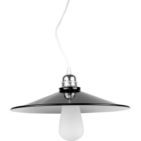 [GEBRAUCHT] B-Ware Segula Pendelleuchte Hängeleuchte Metall Schwarz Concav E27 Led ø 12 Cm Leuchte