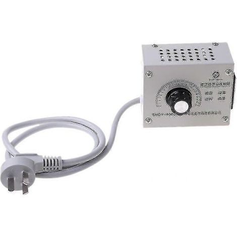 Régulateur de tension variable WBT-4000W 220V avec contrôle de la luminosité, de la température et de la vitesse du ventilateur. Variateur électrique. (1/5)