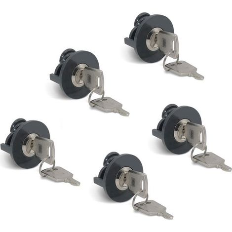 Cerradura de enchufe de 5 orificios con llave, escudo de seguridad táctil de ABS para proteger contra niños y mascotas. (1/5)