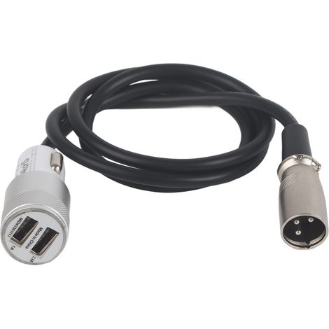 Universelles Schnellladegerät mit USB-Anschluss für Elektrorollstühle und Elektromobile – 1 für 2 Geräte (1/5)