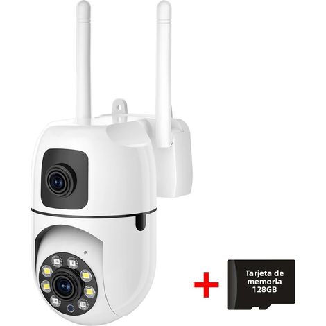 (1 article, 128 Go) Caméra réseau IP WiFi PTZ 8 MP HD avec vision nocturne (1/5)