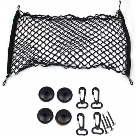 Filet De Protection Pour Chien En Voiture - Filet Universel Pour Coffre - Réseau De Sécurité Pour Animaux - 1 Pièce (1/5)