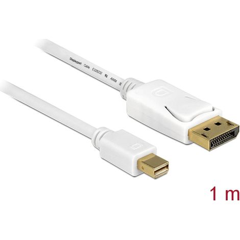 Delock cable mini displayport male  displayport male 1 m