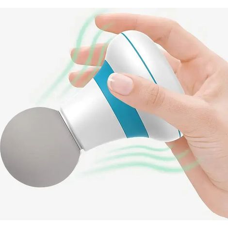 Masajeador potente y portátil con 6 modos de vibración, mini masajeador eléctrico para cuello, hombros y espalda - Crezuo