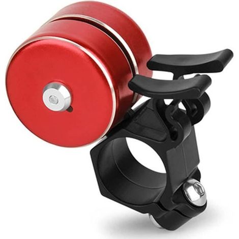 Sonnette de vélo - Cloche de bicyclette Klaxon de sonnerie - Rouge - Enfant (1/4)