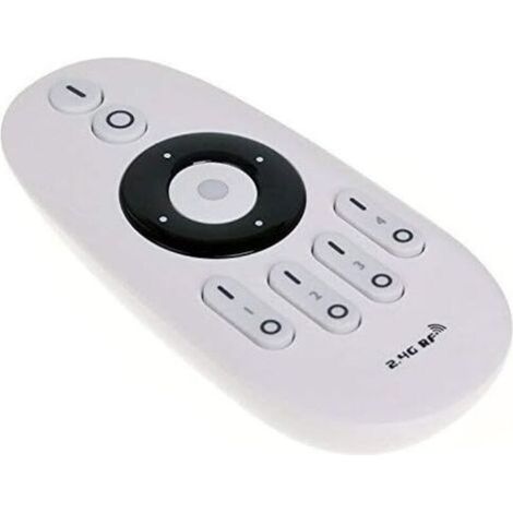 Télécommande Sans Fil RF 2,4GHz pour CCT Panneau Lumineux LED Ajustable Blanc Chaud et Froid Contrôle Intensité 4 Zones [Classe énergétique A+]