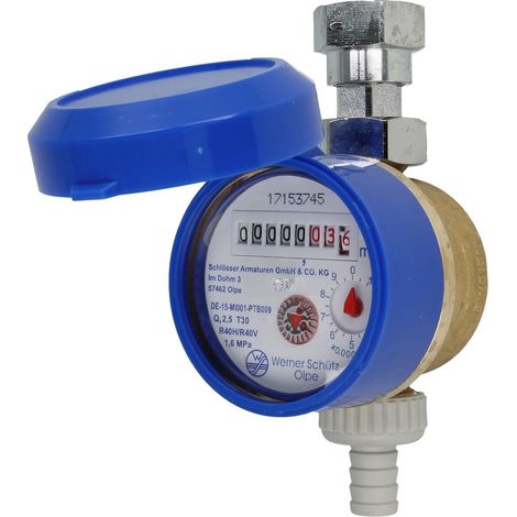 Compteur volumétrique ZA-KH 3/4’’ étalonnage compris 2,5 m³/h
