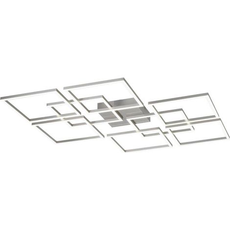 Plafonnier moderne Q-Inigo carré - 6015-55 (1/3)
